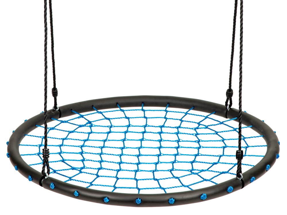 24 Inch LEMY 24/ 40/ 48 Inch Kids Nest Swing Spider Rope Spider Rope Web Tree Swing Playground Outdoor Hanging Play Slide Seat Nylon Net Rope 