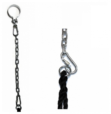 50cm extension used to extend the ropes or chains twist lock carabiner