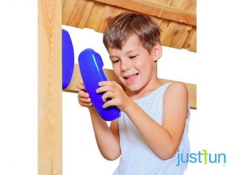 Plastic kids toy phone for climbing frame tree house playhouse children telephone