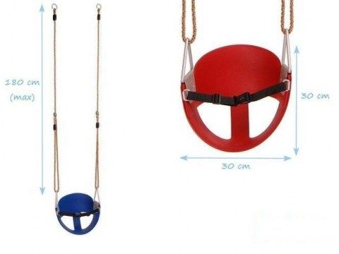 baby bucket swing seat elastic with safety strap swing set_02