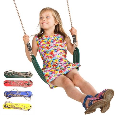flexible wraparound swing seat with ropes climbing frame playground5