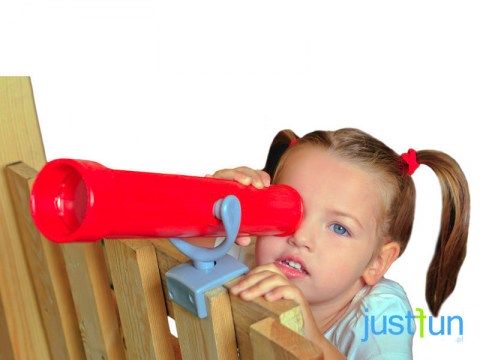 plastic toy kids telescope for climbing frame tree house play house outdoor play children telescope_006