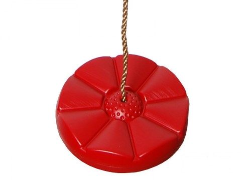 red disc swing seat