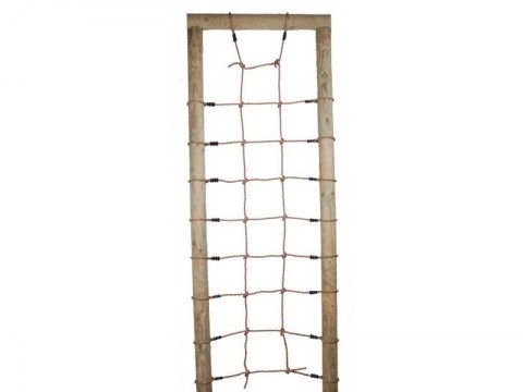 scramble net cargo net for climbing frame wooden frame kids playground