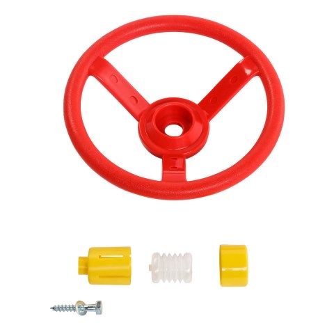 steering wheel with car horn_01
